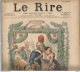 B1 // Old Newspaper // LE RIRE JOURNAL 1896 Couverture Thème POMPIER Casque Feu BSPP Publicités GIRAFE Elephant - Autres & Non Classés