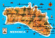 73791257 Menorca Islas Baleares ES Landkarte Insel  - Sonstige & Ohne Zuordnung