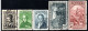 2955. GREECE.1930 INDEPENDENCE(HEROES) HIGH VALUES 10 DR-50 DR. SC. 357-361. - Used Stamps