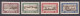 Liechtenstein, 1928, Flood Aid For The Rhine Area, MLH, Michel 78-81 - Unused Stamps