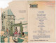 Menu 1913 En L'honneur De Mr JACK MAY - Illustration Le Château De CHENONCEAUX & DIANE De POITIERS à Chenonceaux - Menus