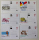 Czech Republic Lot Of 87 Unused Postal Stationery Cards 1994-2003 - Cartes Postales