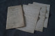 Ouvrage + 3 Anciens Manuscrits Sur L'Abbé J.B. Laforet,Graide (Haversin)14 Pages,19 Cm./10 Cm - Manuskripte