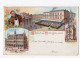 443 - Salut De BRUXELLES - Litho - 1897 - Panoramische Zichten, Meerdere Zichten