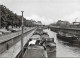 CPSM. BELGIQUE. CHARLEROI. QUAI DE BRABANT. PENICHES. - Houseboats