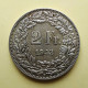 - SUISSE - 2 Francs - 1943 - Argent - - 2 Francs