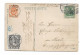 Postcard Poland Germany Russia Austria Dreikaiserreichsecke Bei Myslowitz Myslowice Three Country Postmarks/stamps 1899 - Polonia