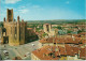 CPM. 81 ALBI. PANORAMA SUR LA BASILIQUE SAINTE CECILE. - Albi