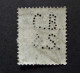 Österreich - Autriche - Oostenrijk - Perfin - Lochung  - C. B. & S - FABRIK CALDERARA BANKMANN Wien (parfum) - Cancelled - Used Stamps