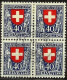 Schweiz Suisse Pro Juventute 1923: Soldat XIV Jhdt Zu WI 28 Mi 188 Yv 195 Block Mit ET-⊙ PUPLINGE 1.XII.23 & Befund SBPV - Used Stamps