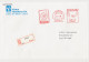 Registered Meter Cover Netherlands 1989 Bird - Swallow - Other & Unclassified