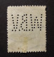 Österreich - Autriche - Oostenrijk - Perfin - Lochung  - W.B.V. - Cancelled - Used Stamps