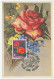 Maximum Card Luxembourg 1956 Flower - Rose - Autres & Non Classés