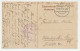 Fieldpost Postcard Germany / France 1917 Cheppy Wald - Cemetery - WWI - WW1 (I Guerra Mundial)