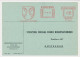 Meter Card Netherlands 1962 Fish - Municipal Coat Of Arms Almkerk - Vissen