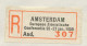 Registered Cover / Postmark Netherlands 1959 European Zionist Conference Amsterdam - Unclassified