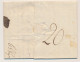 LEERDAM FRANCO - S Gravenhage 1827 - ...-1852 Prephilately