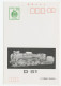 Specimen - Postal Stationery Japan Train - ( Backside ) Advertising For Making Postcards - Treni