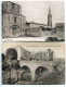 LOT 7 CP SAINT EMILION Eglise Collégiale Pont Levis Palais Cardinal Porte Cadène Eglise Souterraine Château Roi Trinité - Saint-Emilion