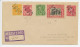 Registered Cover / Postmark USA 1930 Fancy Cancel 1930 - Winchester Indianapolis - Otros & Sin Clasificación