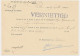 Trein Kleinrondstempel Utrecht - Zwolle F 1899 - Lettres & Documents