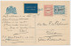 Briefkaart G. 94 A I / Bijfrankering Groningen - Wirdum 1918 - Postal Stationery
