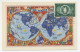 Maximum Card United Nations 1952 Human Rights - Globe - VN