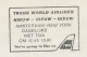 Meter Cut Netherlands 1985 Trans Worls Airlines - TWA - Amsterdam - New York  - Airplanes