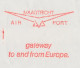 Meter Cover Netherlands 1982 Maastricht Airport - Airplanes