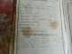 MILITARIA:LIVRET MILITAIRE DE 1881 DE AMAND BENOIT -BATAILLON DU TRAIN 3 EME PELOTON -PAS DE PHOTO DE DOUR-CHARBONNIER - Documentos