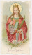 19de. S.BARBARA.   12 X 6,5 CM   ZIE AFBEELDINGEN - Images Religieuses