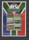 Uganda 2011 Football Soccer World Cup Set Of 2 Sheetlets MNH - 2010 – África Del Sur