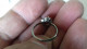 B18 / BAGUE METAL PIERRE ?? - Ring