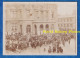 Photo Ancienne Vers 1900 - PARIS - Mairie Du 18e Arrondissement  Convoi Funéraire Funérailles à Identifier / Déroulède ? - Old (before 1900)