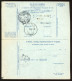 HUNGARY 1918. Interesting Retour Parcel Card - Paquetes Postales