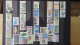 Delcampe - BF43 Bel Ensemble De Timbres De Divers Pays Dont Bloc N° 3 ** Signé (1 Adhérence En Haut) Voir Scan. Cote 800 Euros - Collections (with Albums)