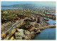 Sète - Vue Panoramique Aérienne Sur Le Théâtre De La Mer, Le Cimetière Marin, La Consigne Et La Ville - Sete (Cette)