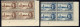 BRITISH EMPIRE, 1946 PEACE ISSUE, 5 DIFFERENT PLATE BLOCK SETS, MLH - Somaliland (Protectorat ...-1959)