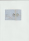 N° 14 Empire Franc De 1855, Timbre Non Dentelé Expédié De MULHOUSE Pour AVIGNON, Voir Les Scans - 1849-1876: Période Classique