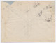 Enveloppe De 1927 Affranchie Avec 10 Timbres Type Blanc 5c Vert Pour Arcis Sur Aube - 1921-1960: Période Moderne