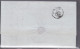Un  Timbre  Napoléon III N° 14  20 C Bleu  Lettre Départ  Marseille   Pc 1896    Année  1862  Destination   St -Etienne - 1849-1876: Periodo Clásico