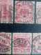 FRANCE.1870 - 1918. Timbres Empire Allemand Oblitérés à COLMAR/KURZEL/MARKICH/METZ/STRASBOURG Annexées - Used Stamps