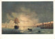 Navigation Sailing Vessels & Boats Themed Postcard Russia Painting Sail Ships Boarding Party Galleon - Segelboote