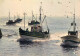 Navigation Sailing Vessels & Boats Themed Postcard Fishing Vessels - Veleros
