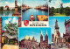 Navigation Sailing Vessels & Boats Themed Postcard Bremen Rathaus Und Dom - Sailing Vessels