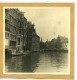 Pays Bas Amsterdam Canal Binnen-Amstel Ancienne Photo 1950 - Places