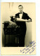 France Portrait Morana Magicien Illusioniste Ancienne Photo Autographe 1960 - Famous People