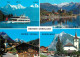 Navigation Sailing Vessels & Boats Themed Postcard Berner Oberland Pleasure Cruise - Veleros