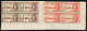 BRITISH EMPIRE, 1946 PEACE ISSUE, 5 DIFFERENT PLATE BLOCK SETS, MLH - Nigeria (...-1960)