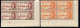 BRITISH EMPIRE, 1946 PEACE ISSUE, 5 DIFFERENT PLATE BLOCK SETS, MLH - Nigeria (...-1960)